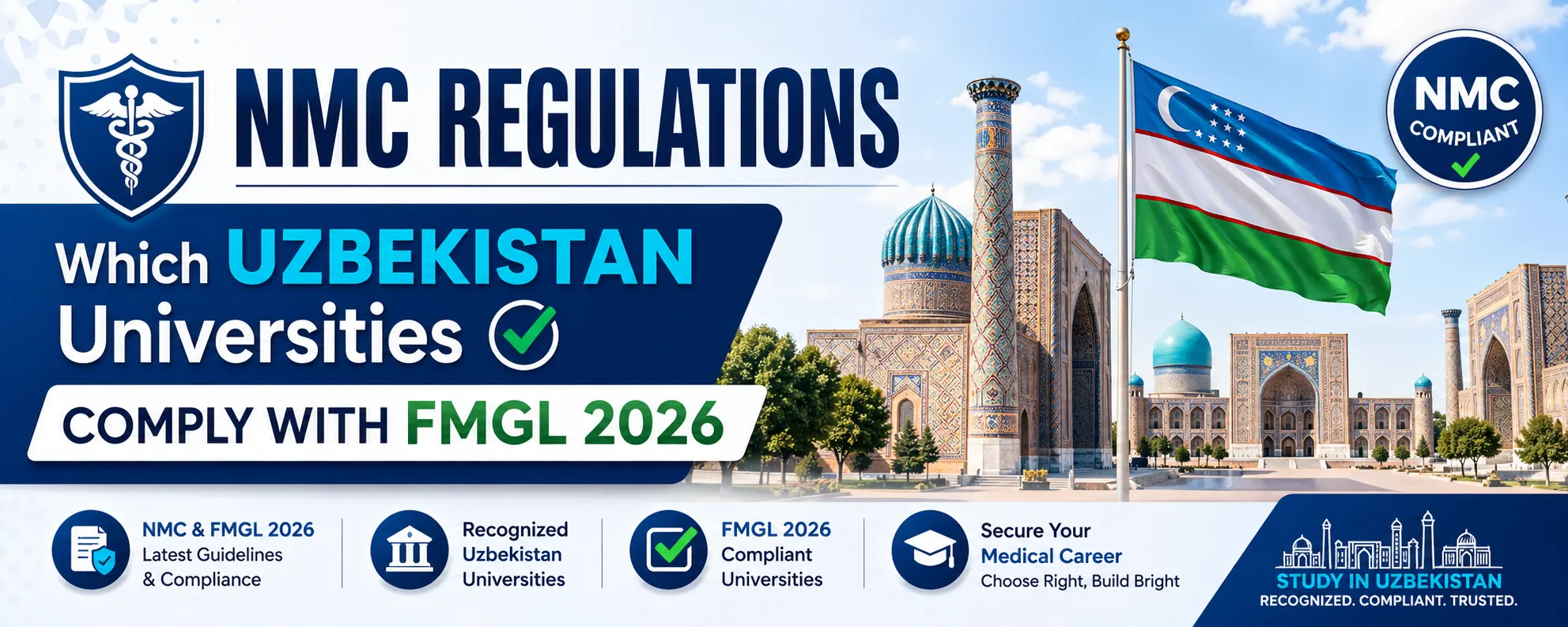 NMC Regulations: Which Uzbekistan Universities Comply with FMGL 2026